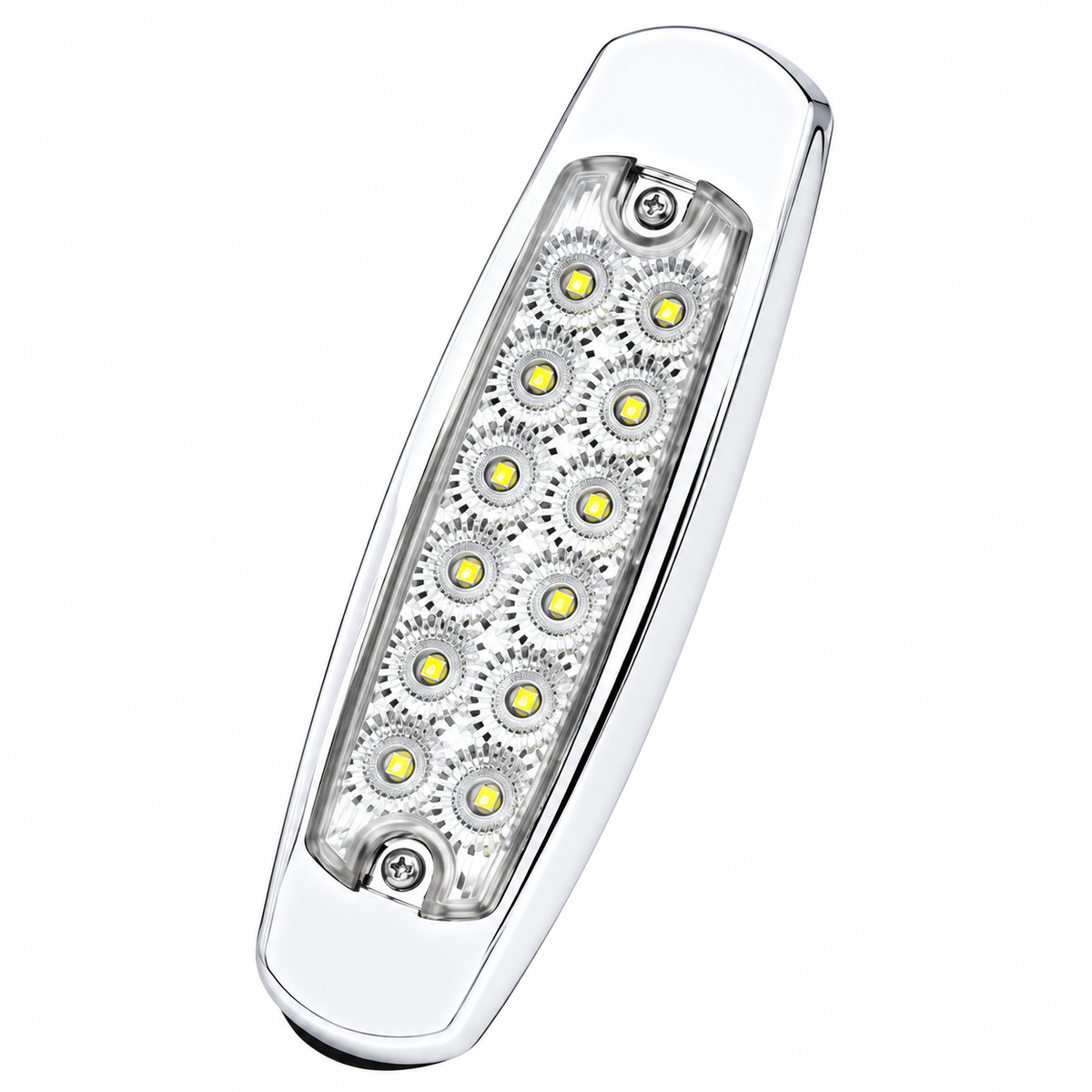 Chrome LED Side Lamp