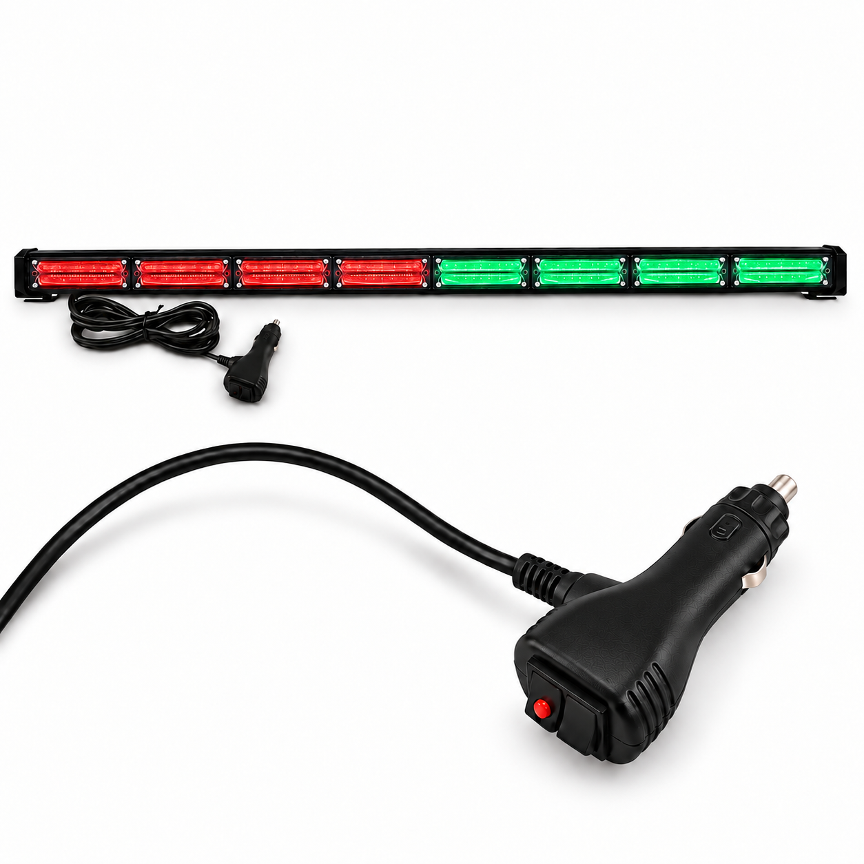 Dual Color COB LED Strobe Light Bar | 12V/24V