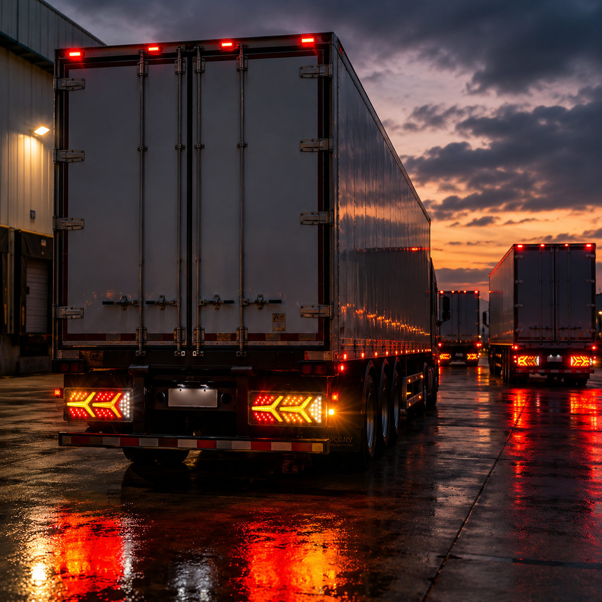 Dynamic LED Trailer Tail Light (2PCS)