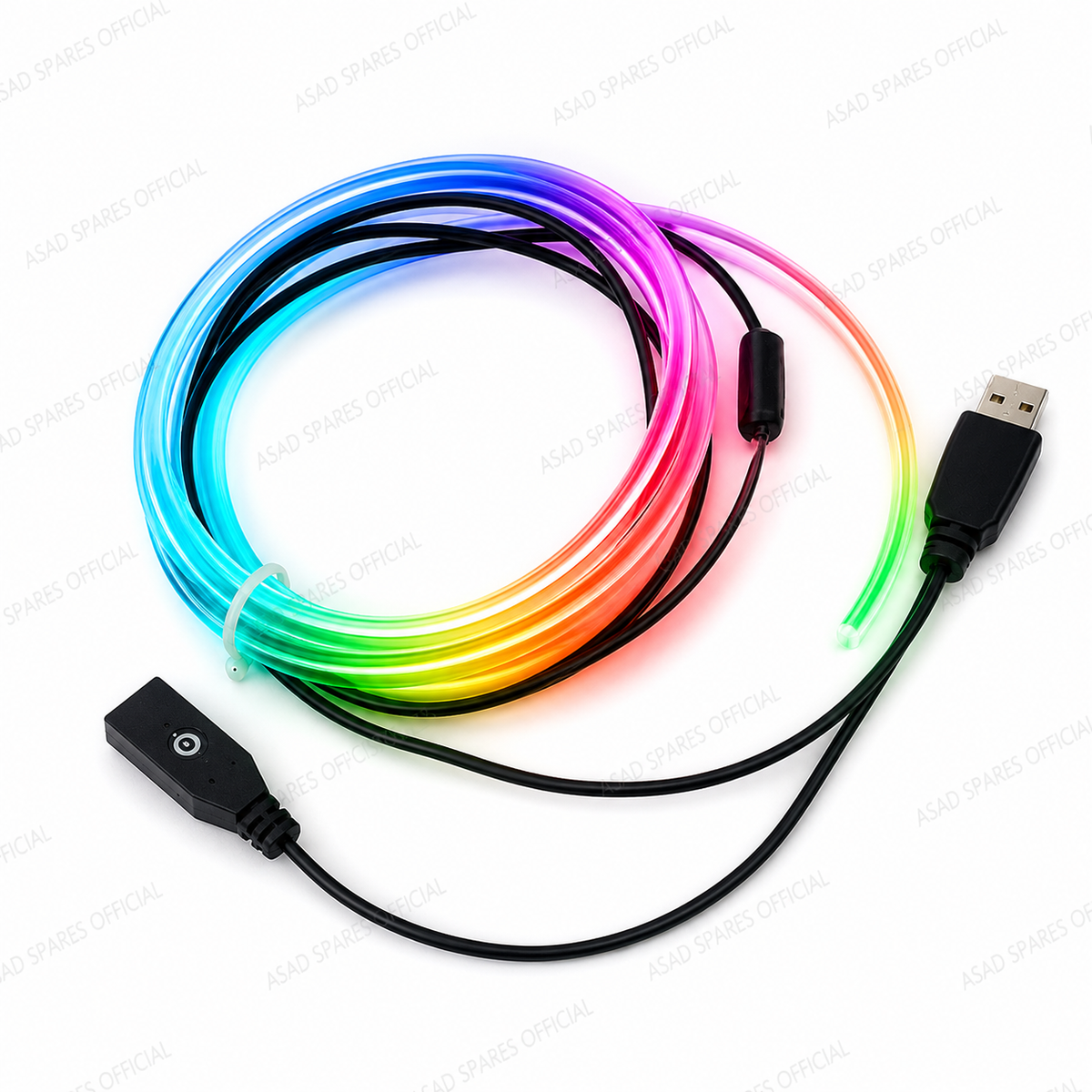 FN5 RGB Neon Ambient LED (USB 5V, Acrylic Glow, High Brightness)