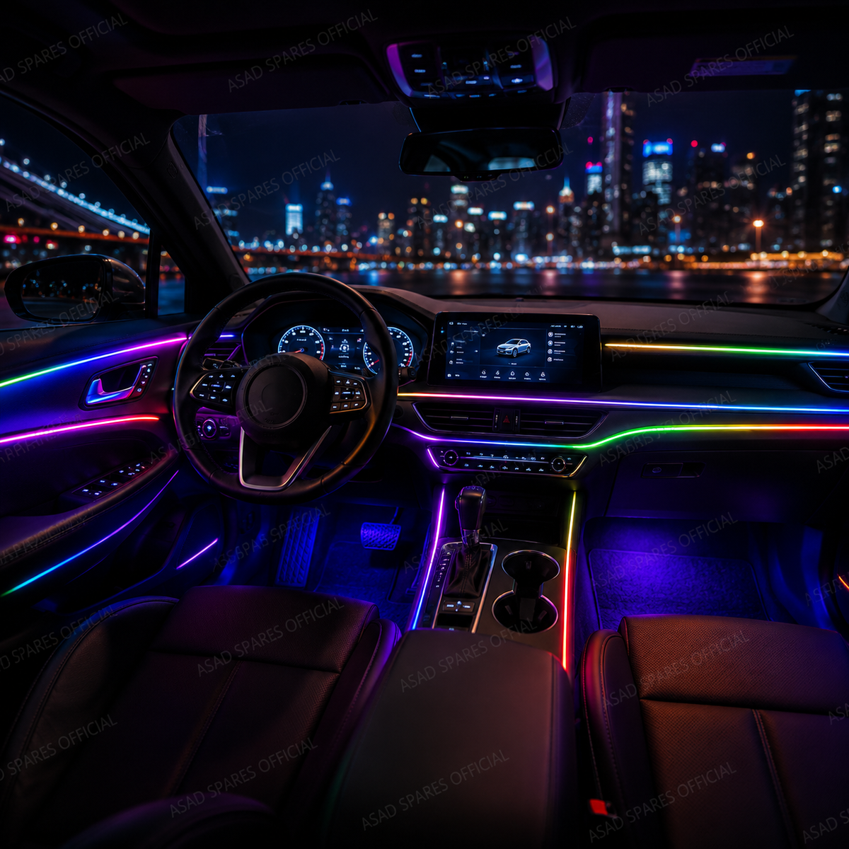 FN5 RGB Neon Ambient LED (USB 5V, Acrylic Glow, High Brightness)