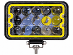 give me this light title 15-Lens Rectangular LED Work Light with Yellow Trim