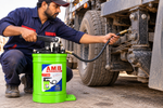 Heavy-Duty Bucket Grease Pump with Flexible Hose & Metal Grease Gun Nozzle