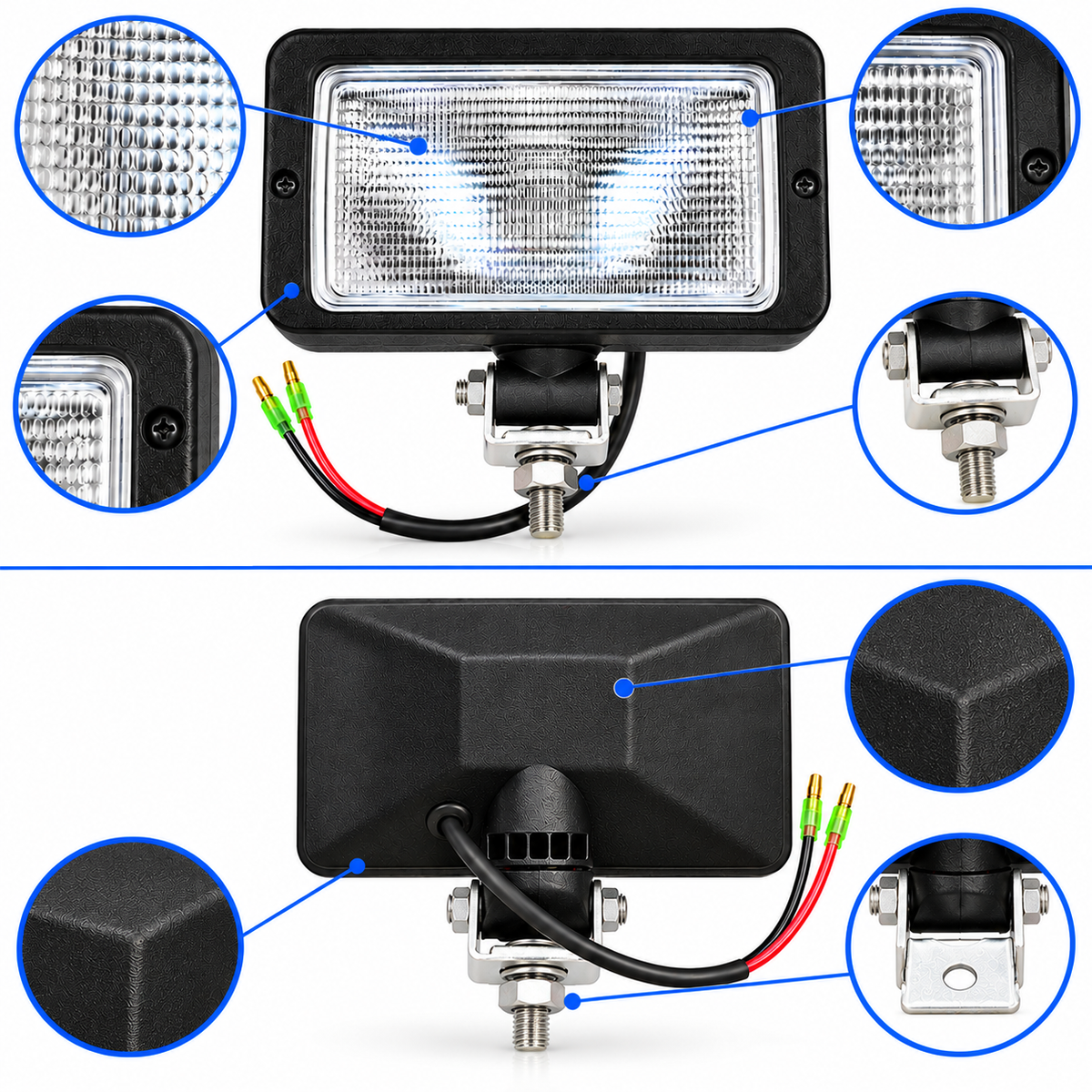 Heavy-Duty Rectangular LED Work Light