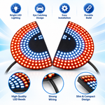 LED Devil Eyes Rear Windshield Display | Car Interior Light