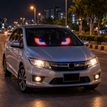 LED Devil Eyes Rear Windshield Display | Car Interior Light