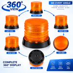 LED Emergency PS Amber Flashing Beacon Light | IP65