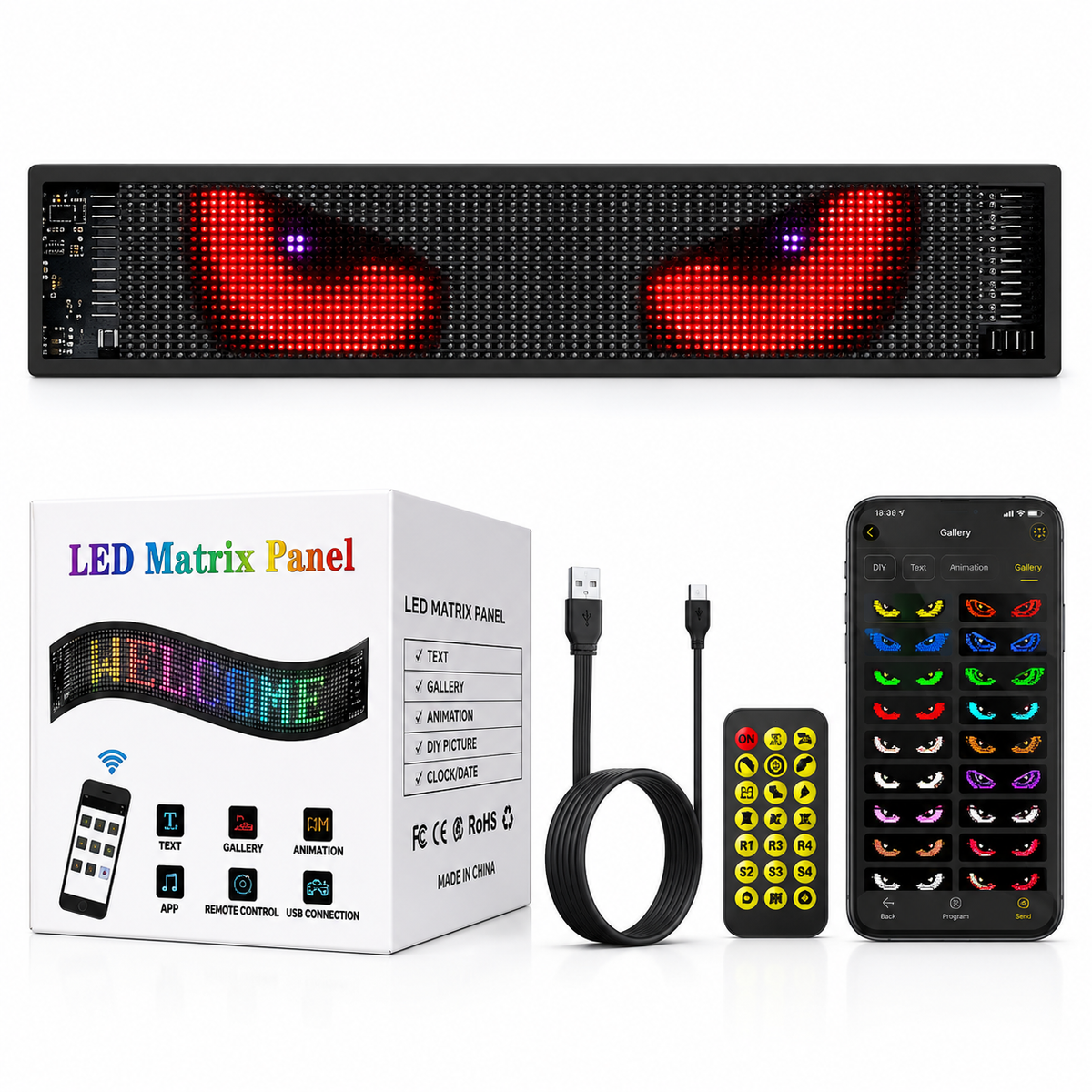 LED Matrix RGB Pixel Panel