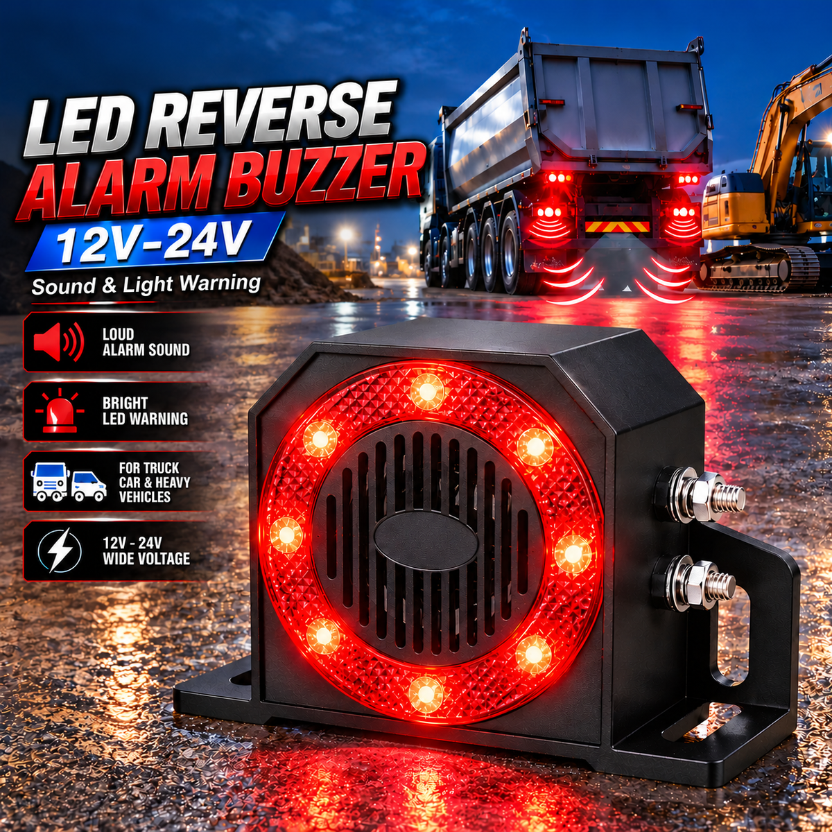 LED Reverse Alarm Buzzer