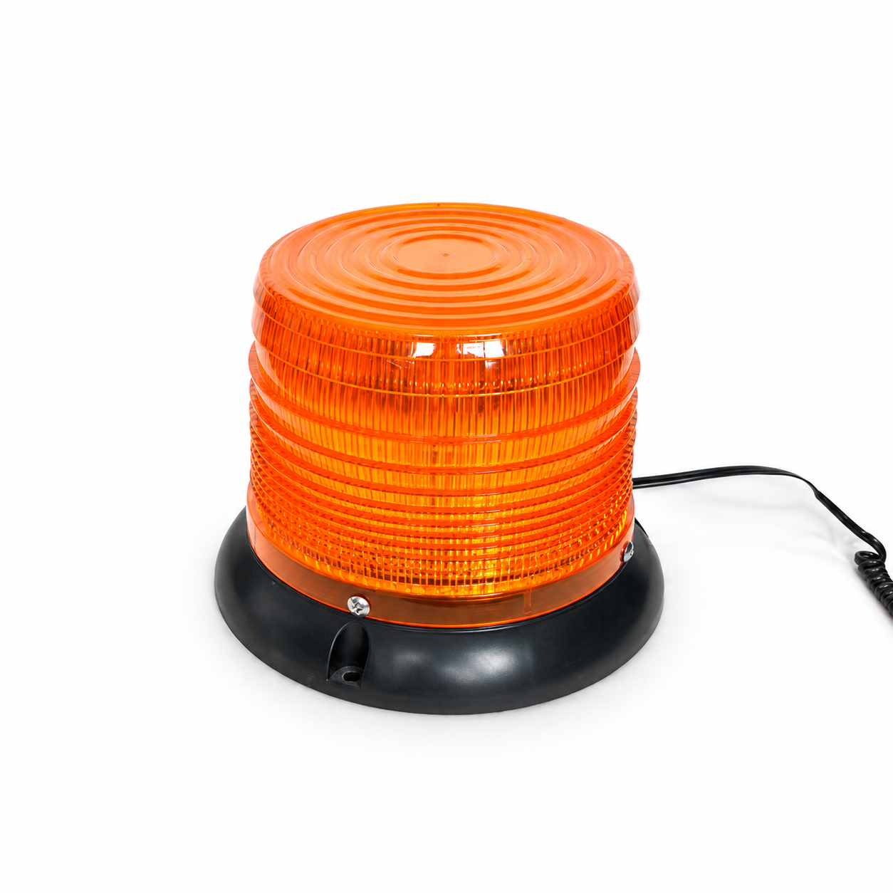 LED Rotating Beacon Warning Light | Amber, Blue & Red