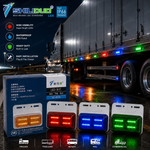 LED Side Indicator Lights for Trucks, Motorhomes & Tippers (High-Visibility Safety Signal System)