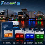 LED Side Indicator Lights for Trucks, Motorhomes & Tippers (High-Visibility Safety Signal System)