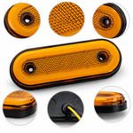 LED Side Marker Indicator Lamp | Truck & Trailer