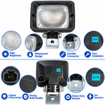 LED Work Light for Excavators & Heavy Machinery