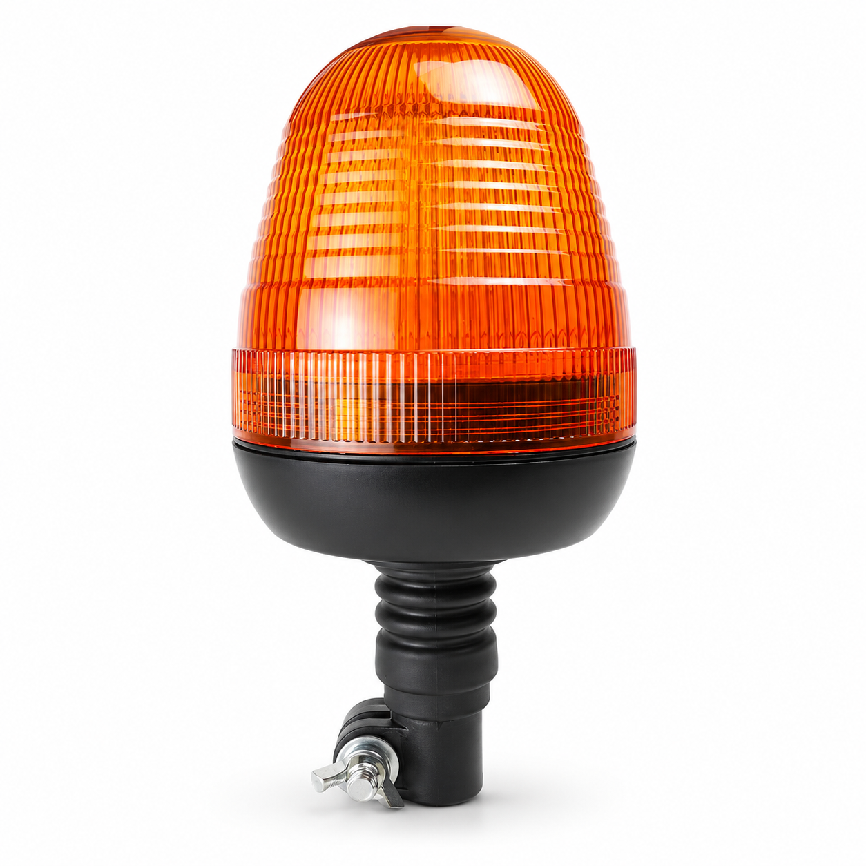 LTD1-01(C) R10 Amber LED Warning Beacon (24V High-Visibility Industrial Safety Light)