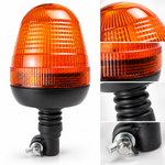 LTD1-01(C) R10 Amber LED Warning Beacon (24V High-Visibility Industrial Safety Light)