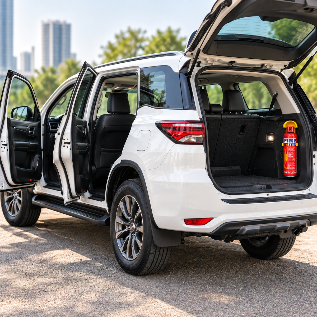 Mini Foam Fire Extinguisher for Cars | Asad Spares