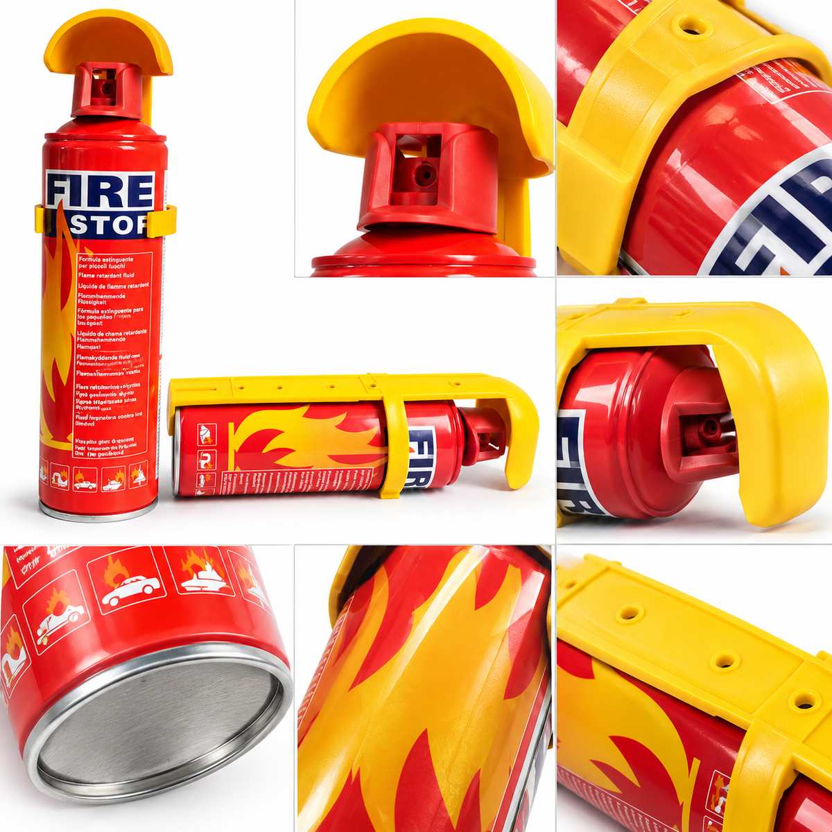 Mini Foam Fire Extinguisher for Cars | Asad Spares