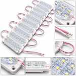 Pack of 10 | 12 LED Injection Module Light Bar | DC12V Multi-Color | Asad Spares