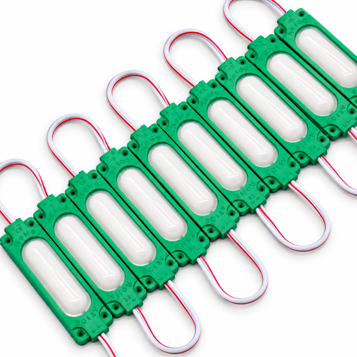 Pack of 20 | RGB COB LED Module 6 Chip 24V Waterproof