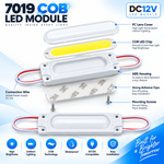 Pack of 20 | RGB COB LED Module 6 Chip 24V Waterproof