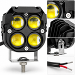 (Pair) JHS 4-Inch 40W LED Work Light | IP68