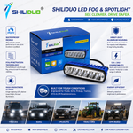 (PAIR) Waterproof LED Fog & Spotlight (12V/24V)