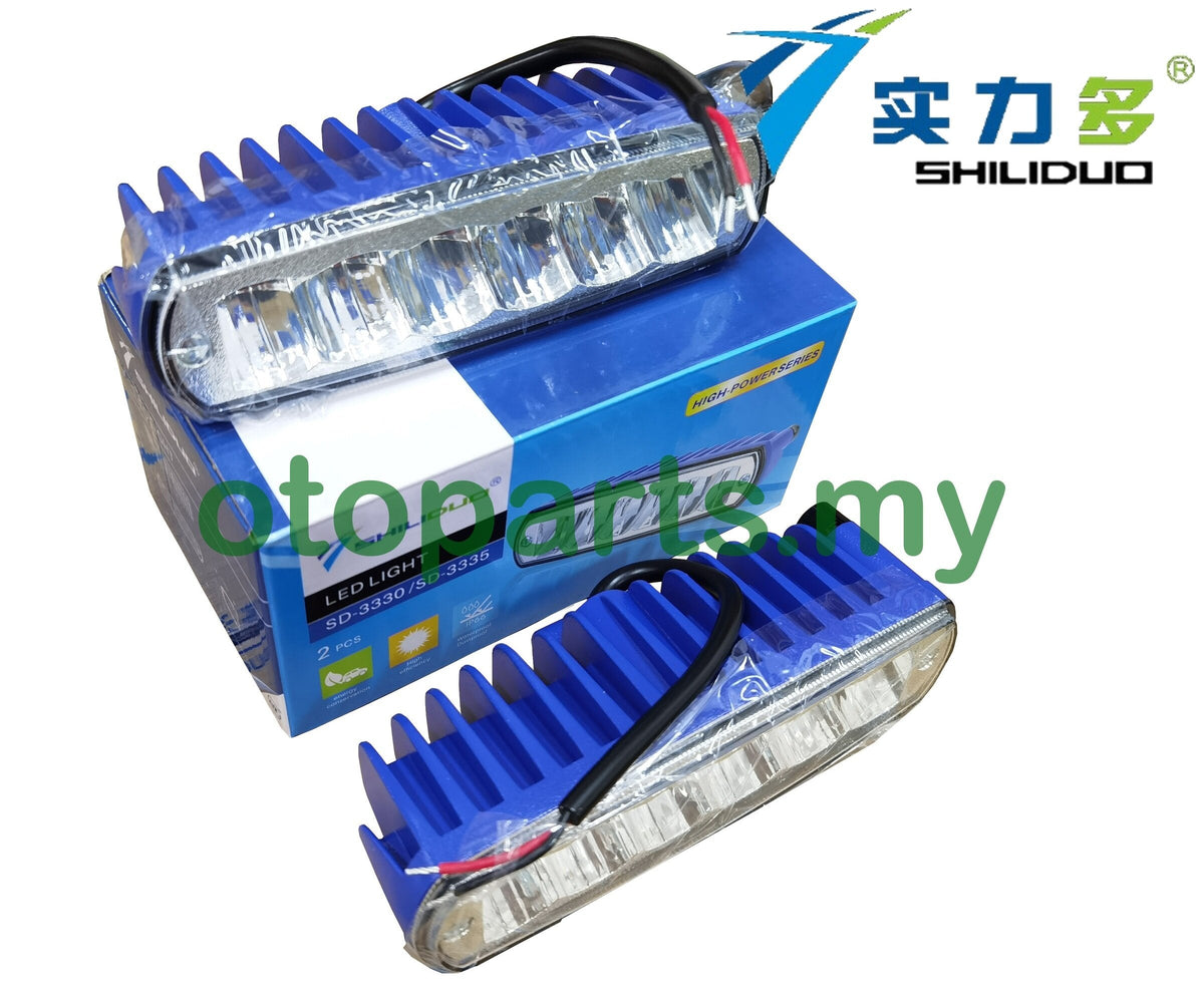 (PAIR) Waterproof LED Fog & Spotlight (12V/24V)