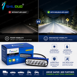 (PAIR) Waterproof LED Fog & Spotlight (12V/24V)