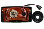Rectangular H4 Halogen Headlight for Excavators & Heavy-Duty Vehicles
