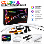 RGB Headlight DRL Strip with APP Control