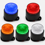 Round LED Warning Side Light | IP66 Waterproof