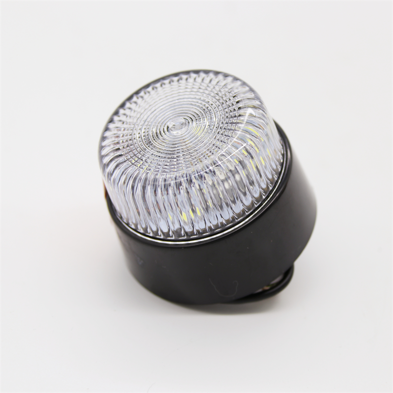 Round LED Warning Side Light | IP66 Waterproof