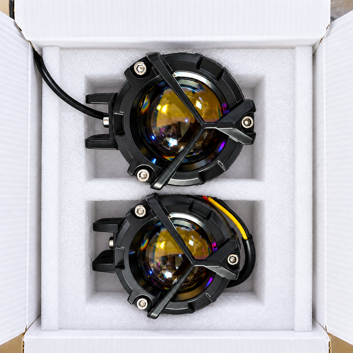 Rugged Round LED Fog Light