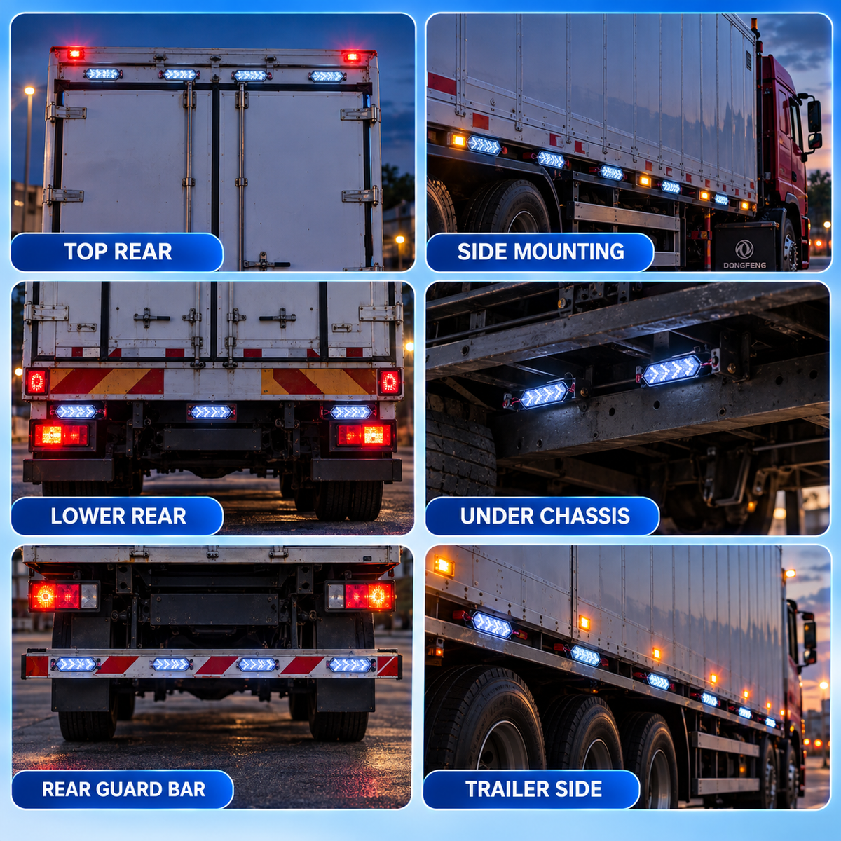 Sealed LED Side Marker Light for Trucks & Trailers