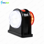 SHILIDUO Double-Sided LED Side Waist Light (12V/24V Position & Tire Marker, Waterproof)