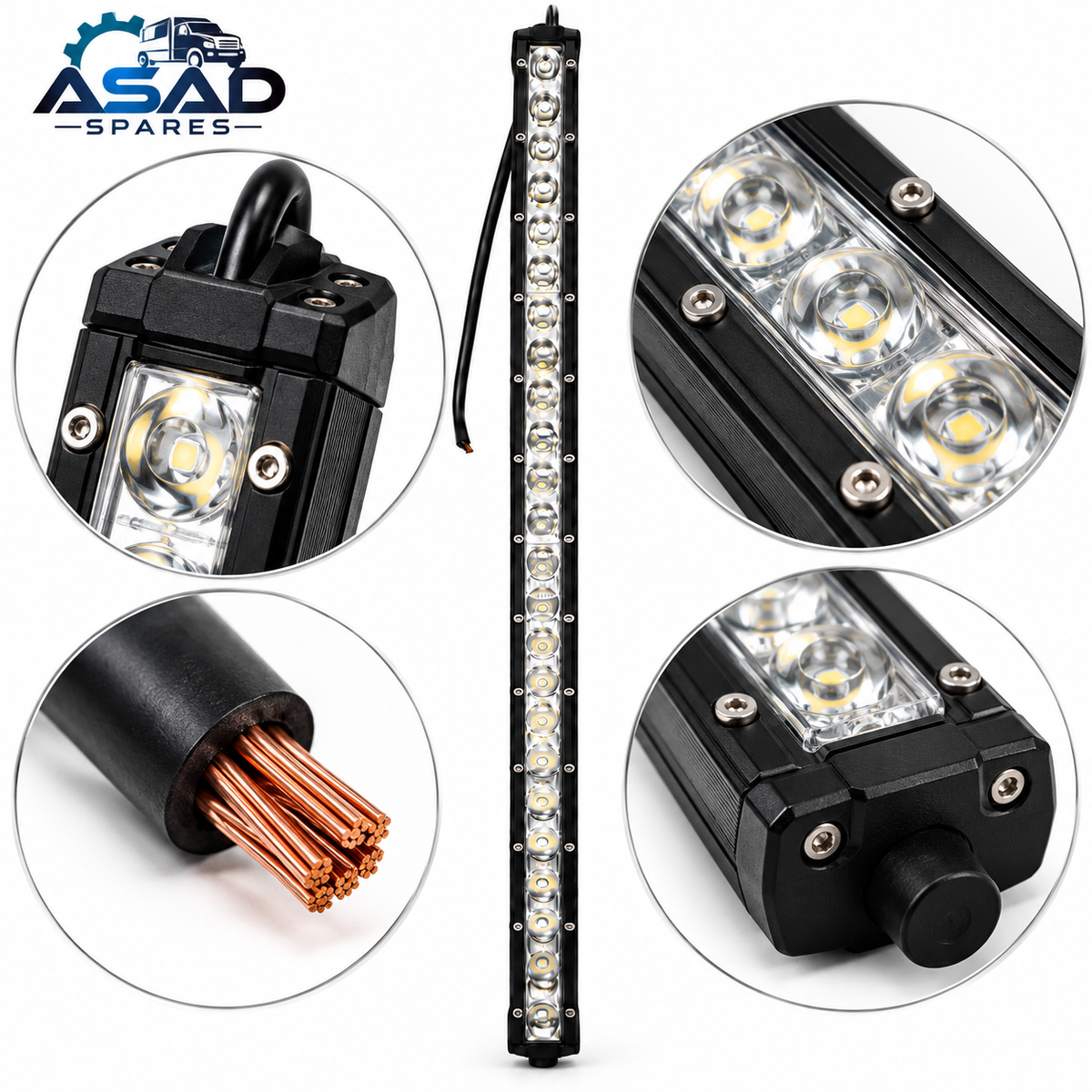 Slim 21"/27" LED Light Bar