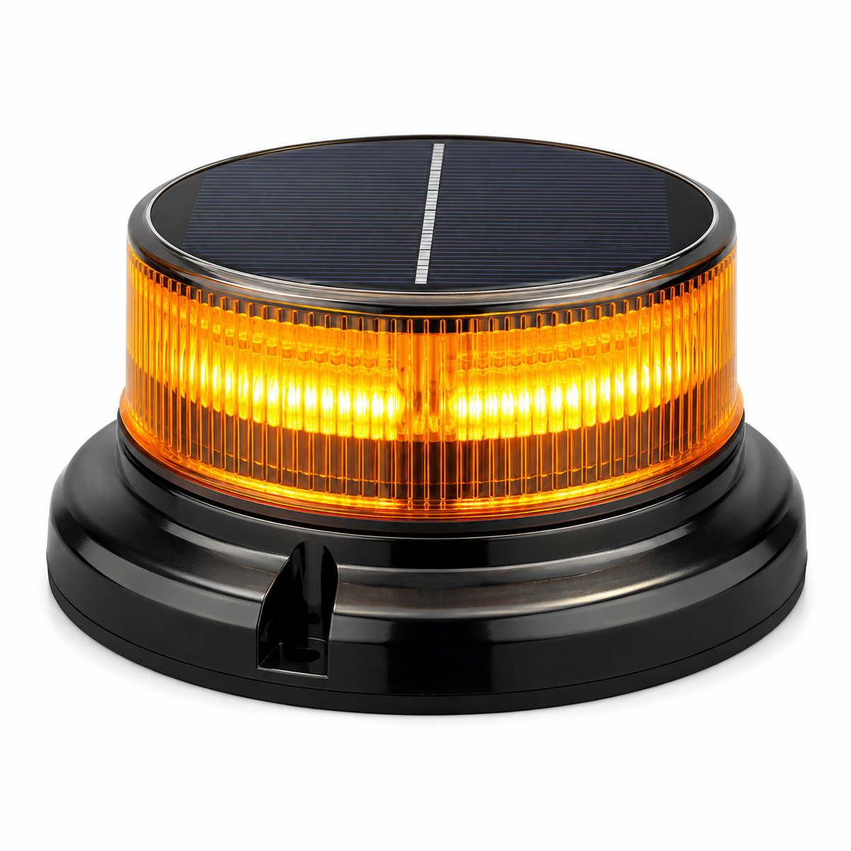 Solar LED Safety Beacon (Magnetic Mount)
