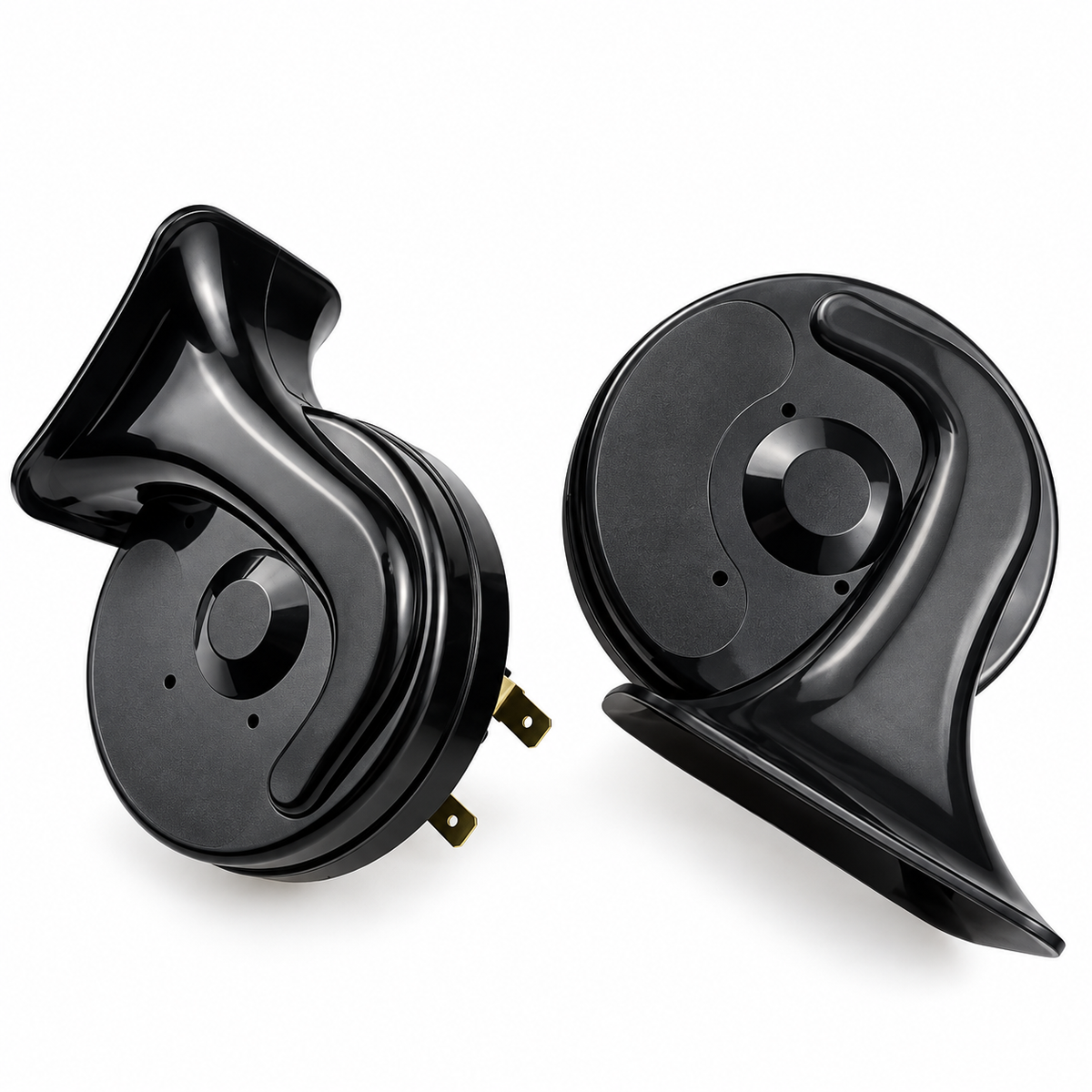Super Loud 12V Dual-Tone Elephant Snail Car Horn