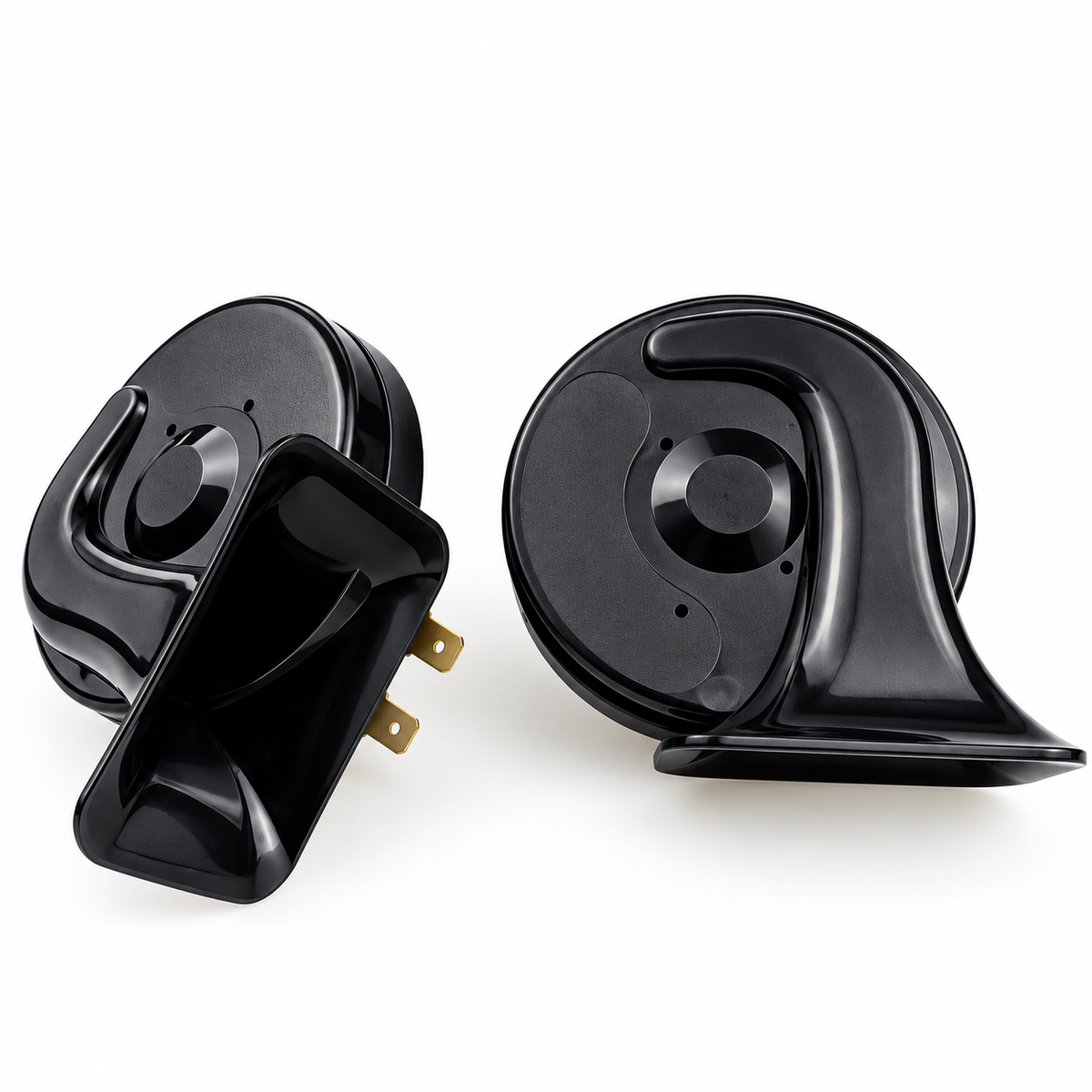 Super Loud 12V Dual-Tone Elephant Snail Car Horn