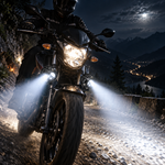 Universal Mini LED Spotlight for Car, Bike & Truck