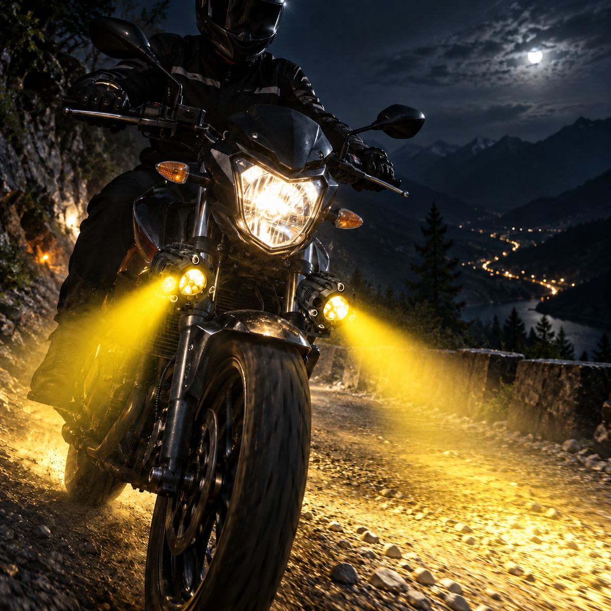 Universal Mini LED Spotlight for Car, Bike & Truck