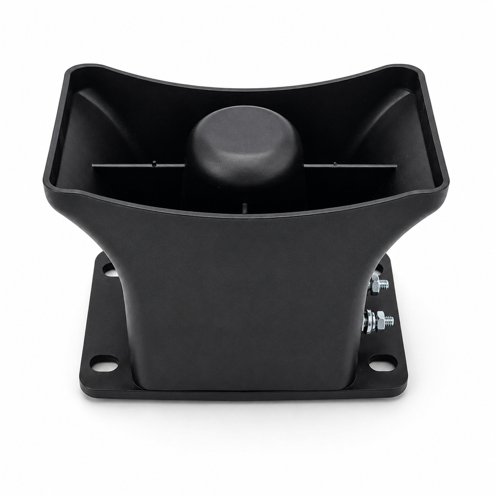 Waterproof backup alarm for trucks and heavy duty vehicles with loud reverse warning sound for enhanced safety